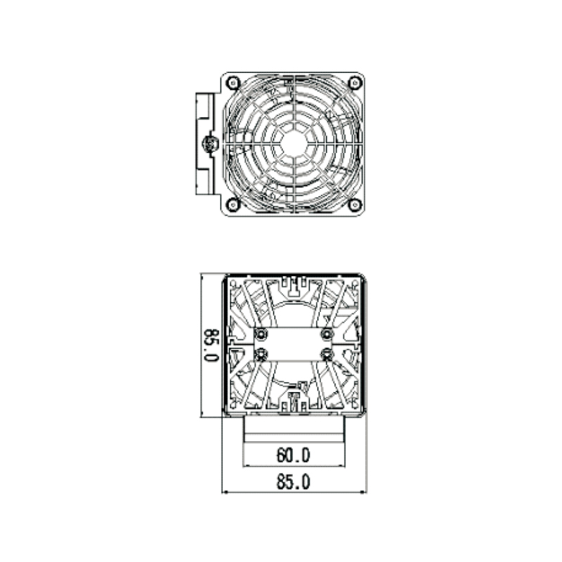 PTC風扇型加熱器RHP 250L- 400L系列