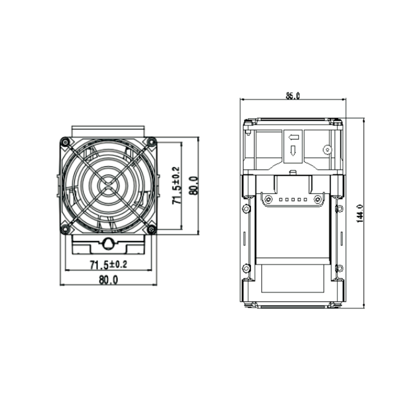 省空間型風(fēng)扇加熱器RHPB 300- -600系列